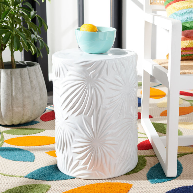 Bay Isle Home Detwiler 18'' Tall Ceramic Garden Stool & Reviews | Wayfair